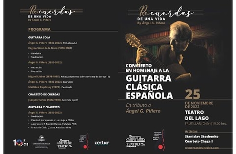 Cuarteto Chagall - Vidéo du concert au Teatro del Lago à Frutillar (25/01/22) - Min. 38:00-48:00<br />
