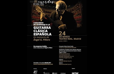Ángel G. Piñero - Vidéo récapitulative du concert au Teatro Real de Madrid (24/03/22)<br />